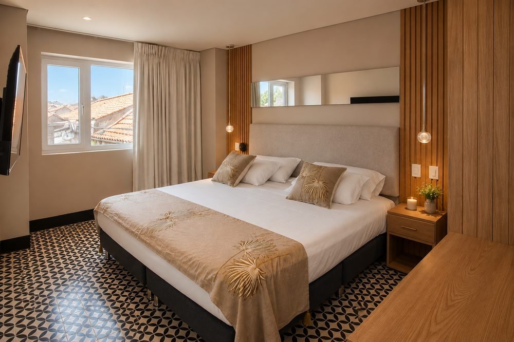 Habitación Boutique Interior en Casa Maya Cartagena